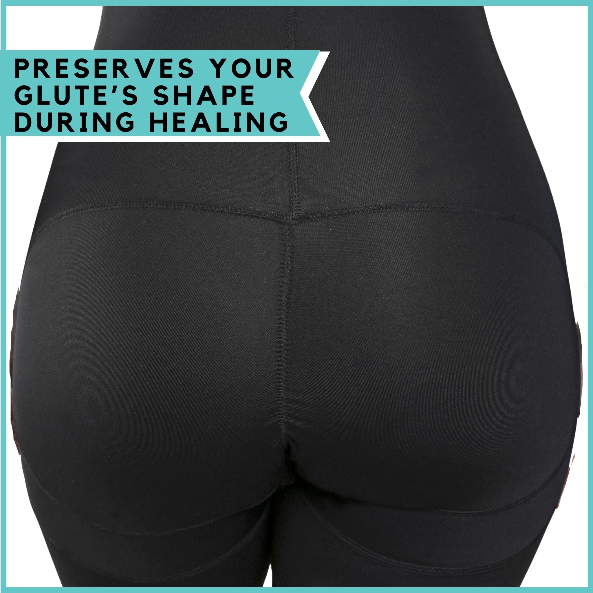 PERFECT SHAPE WEAR Recovery and Compression Post Surgical Garment Bodysuit  for Liposuction, Tummy tuck & BBL