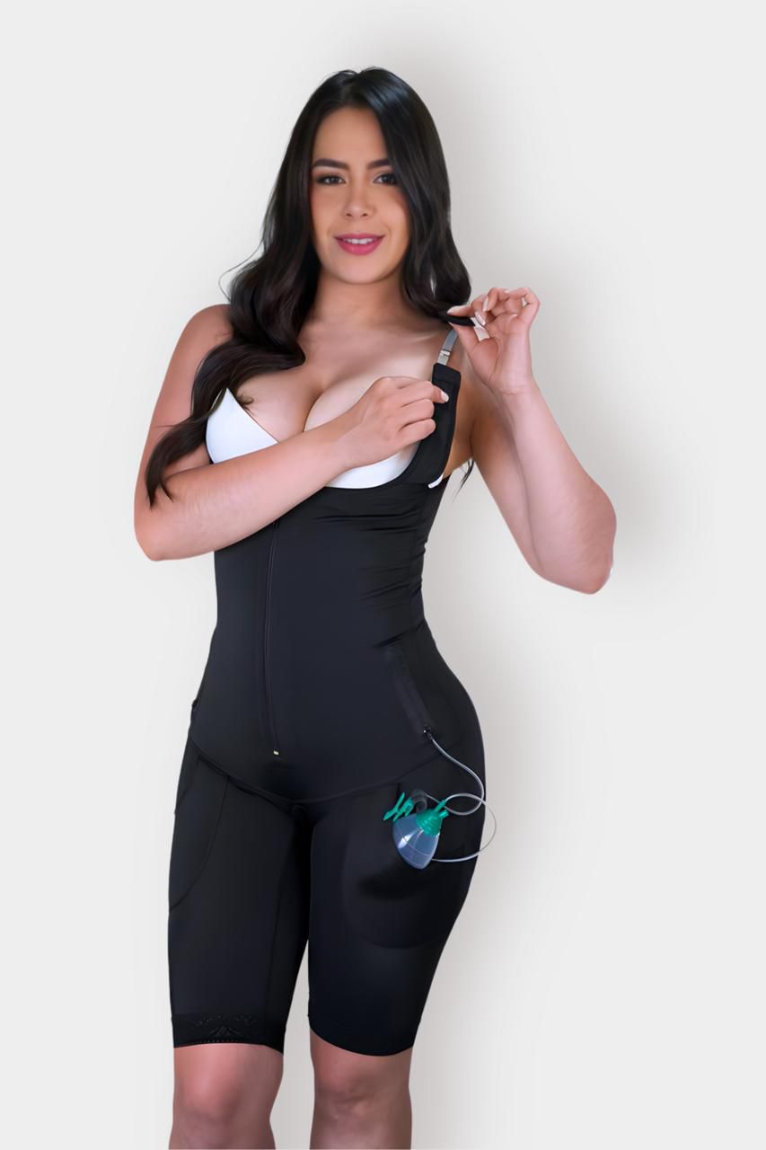 Tummy Tuck Stage 1 Compression Garment with Drain