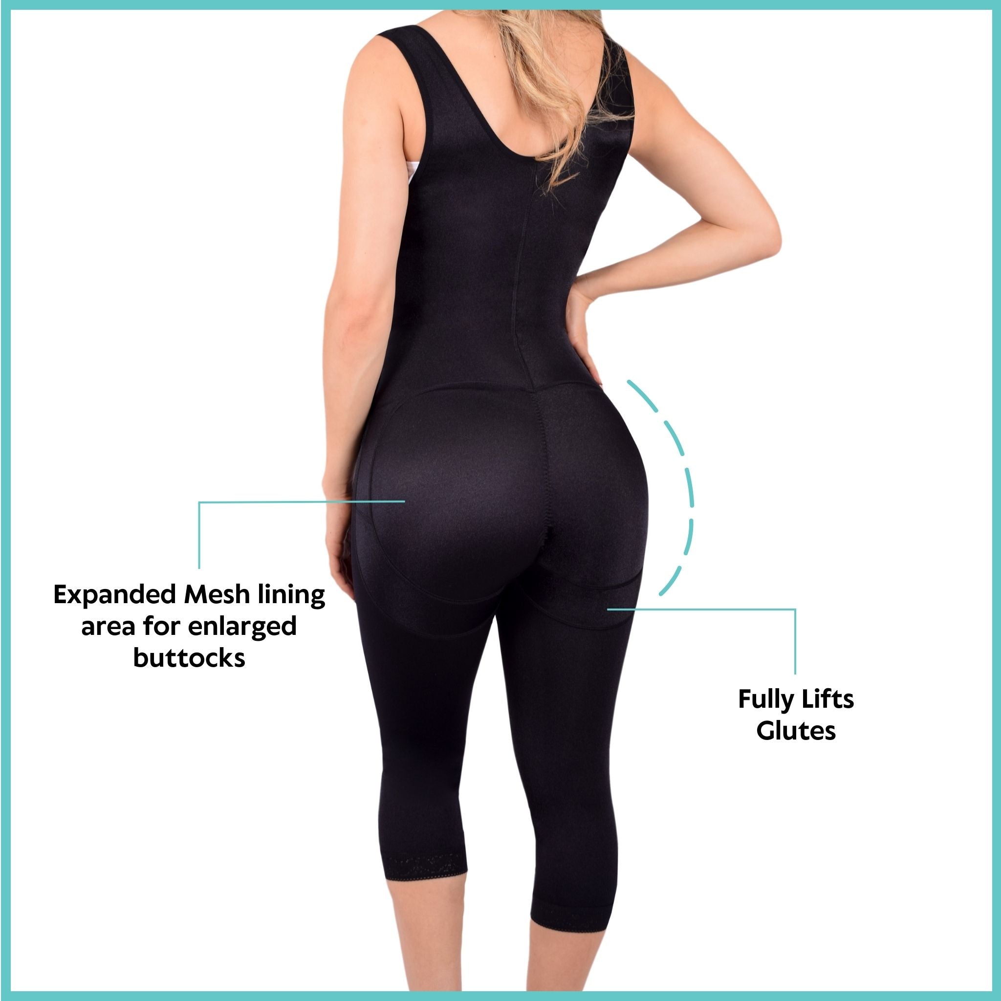  PERFECT SHAPE WEAR Recovery and Post Surgical Compression  Garment Bodysuit for Liposuction, Tummy tuck, BBL & Breast Augmentation  (Medium) : Clothing, Shoes & Jewelry
