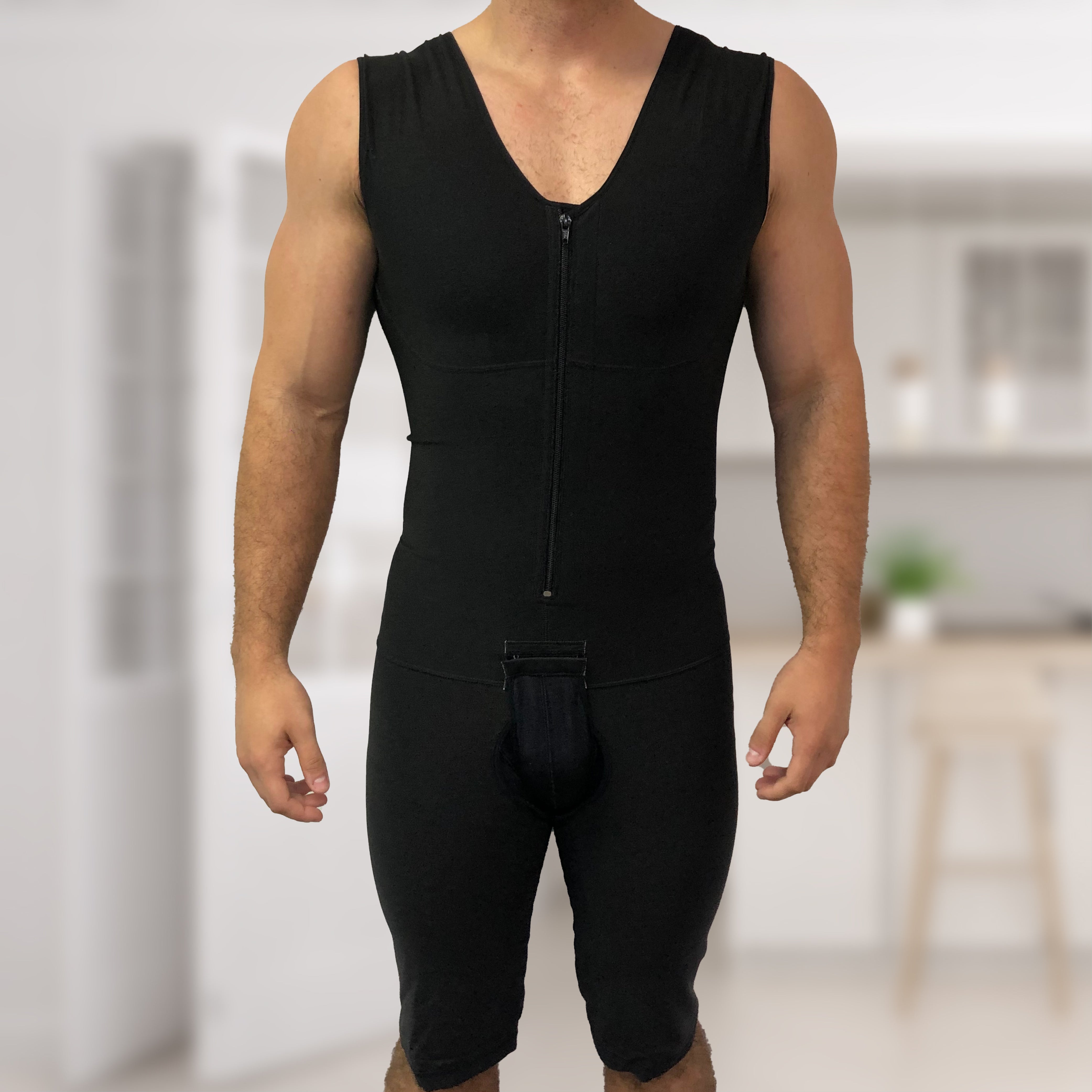 Men's Full Body Compression - SILIMED - Post liposuction recovery garments  and scars management products